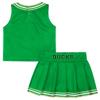 Ensemble deux pièces pour filles, Colosseum Green, Oregon Ducks, Lollipop Park Cheer