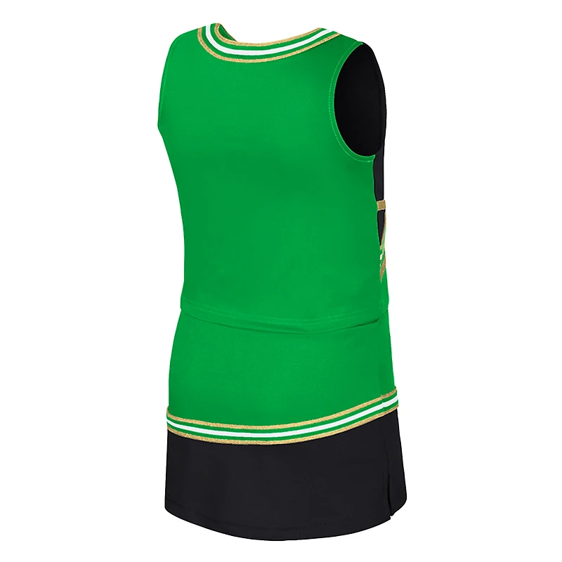 Girls Youth Colosseum Green Oregon Ducks Lollipop Park Cheer Two-Piece Set