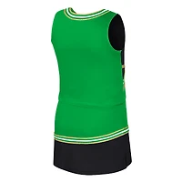 Girls Youth Colosseum Green Oregon Ducks Lollipop Park Cheer Two-Piece Set