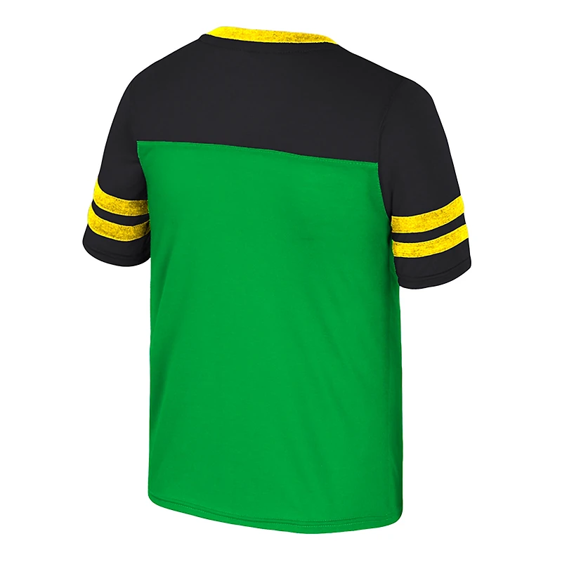 T-shirt vert princesse Bubblegum Bling pour jeunes filles des Ducks de l'Oregon, Colosseum