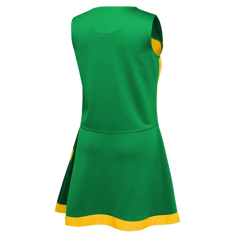 Girls Youth Outerstuff Green Oregon Ducks Cheer Captain Jumper Dress