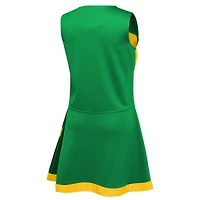 Girls Youth Outerstuff Green Oregon Ducks Cheer Captain Jumper Dress