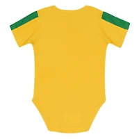 Infant Outerstuff Green/Yellow Oregon Ducks Double Down Bodysuit and Pants 3-Piece Set
