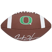 Ballon de football réplique Nike autographié par Justin Herbert des Oregon Ducks