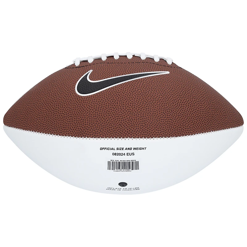 Justin Herbert Oregon Ducks Autographed Nike White Panel Football