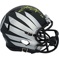 Justin Herbert Oregon Ducks Autographed Riddell 2024 Black Wing Speed Mini Helmet