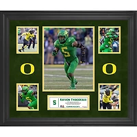 Collage encadré de 5 photos des Ducks de l'Oregon de Kayvon Thibodeaux