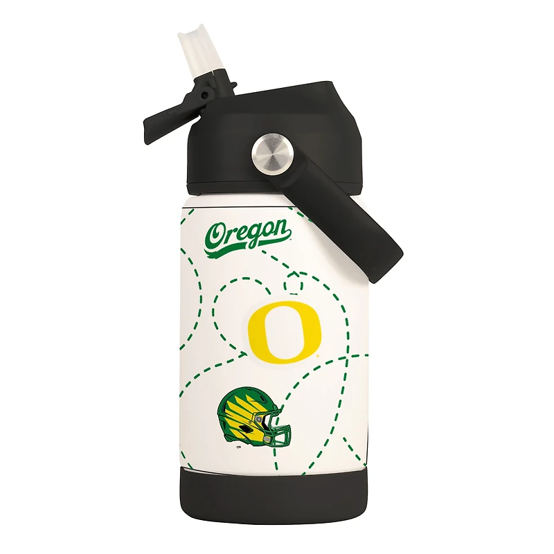 Bouteille de mascotte Logo Brands Oregon Ducks 12 oz