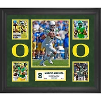 Collage de 5 photos encadrées Marcus Mariota Oregon Ducks
