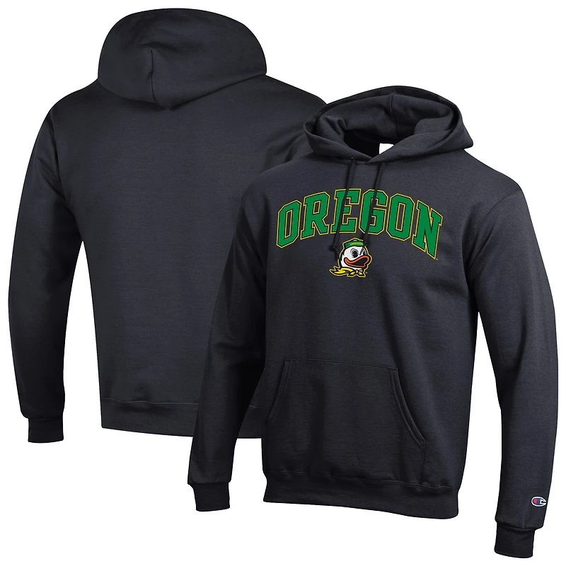 Men's Champion Oregon Ducks Arch Over Logo Pullover Hoodie