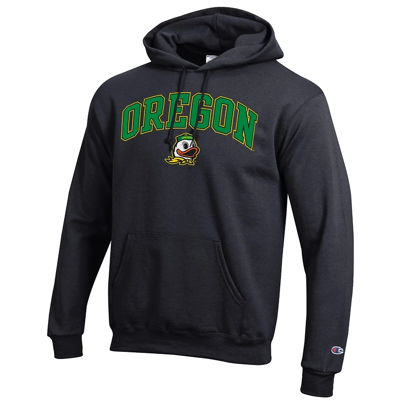 Men's Champion Oregon Ducks Arch Over Logo Pullover Hoodie