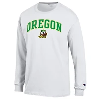 Men's Champion Oregon Ducks Arch Over Logo Long Sleeve T-Shirt