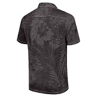 Polo Tommy Bahama noir pour homme, grandes tailles, Oregon Ducks, Sport Santiago Paradise