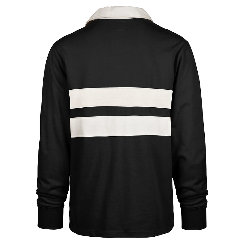 Polo de rugby à manches longues '47 pour hommes des Ducks l'Oregon Clubhouse Knox Thames noir