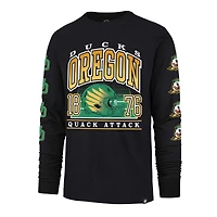 Men's '47  Black Oregon Ducks Go Big Long Sleeve T-Shirt
