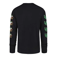 T-shirt à manches longues noir « 47 » pour homme, « Go Big » des Oregon Ducks
