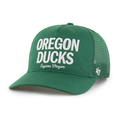 Men's '47 Green Oregon Ducks Contemporary Hitch Trucker Adjustable Hat