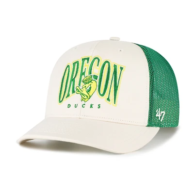Men's '47 Natural Oregon Ducks Drawbridge Trucker Adjustable Hat