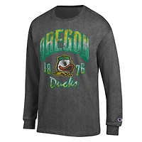 Men's Champion  Charcoal Oregon Ducks Bold Long-Sleeve T-Shirt
