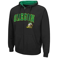 Sweat à capuche entièrement zippé Colosseum Oregon Ducks Arch & Logo 3.0 pour homme