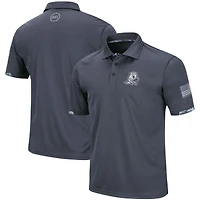 Polo pour hommes Colosseum Charcoal Oregon Ducks Big & Tall OHT Military Appreciation Digital Camo