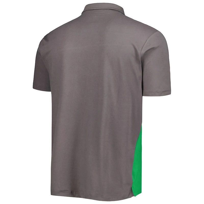 Polo Colosseum Charcoal Oregon Ducks Two Yutes pour homme