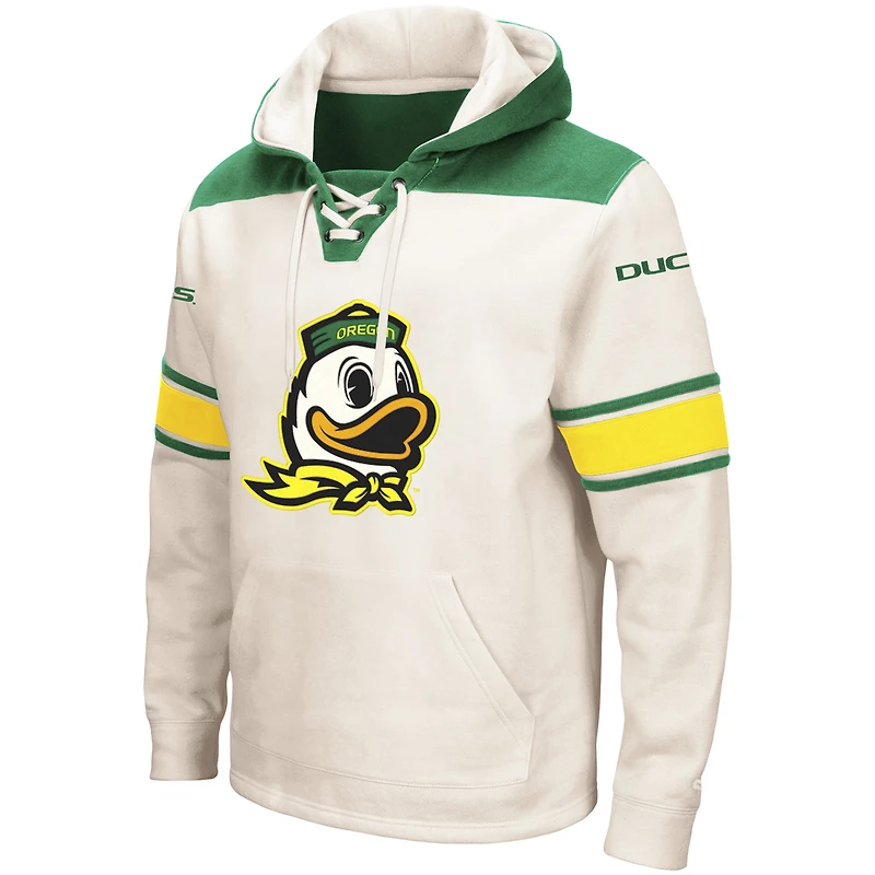 Sweat à capuche lacets Colosseum Oregon Ducks 2.0 pour hommes