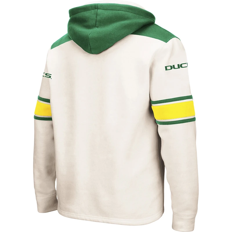 Sweat à capuche lacets Colosseum Oregon Ducks 2.0 pour hommes