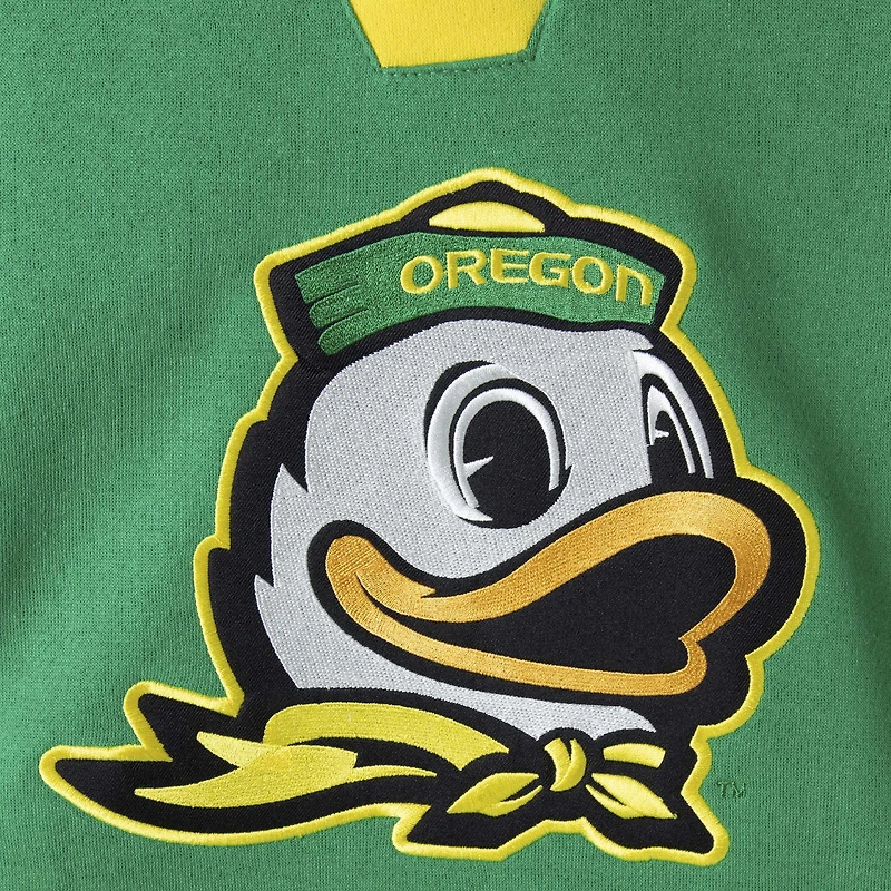 Men's Colosseum Green Oregon Ducks 2.0 Lace-Up Pullover Hoodie