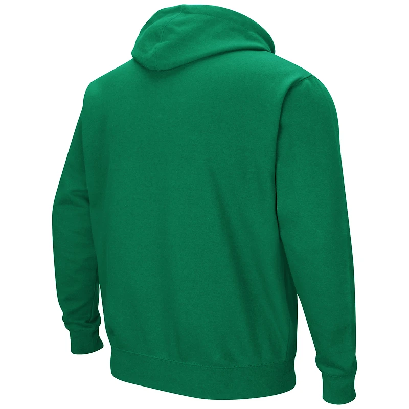 Men's Colosseum Green Oregon Ducks Arch & Logo 3.0 Pullover Hoodie