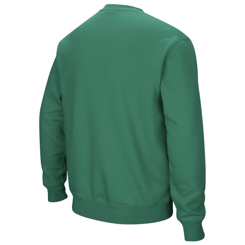 Men's Colosseum Green Oregon Ducks Arch & Logo Sweatshirt