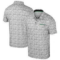 Men's Colosseum  Green Oregon Ducks It's Time! All Over Print Polo