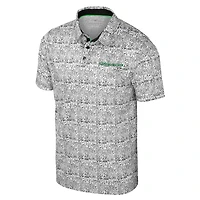 Men's Colosseum  Green Oregon Ducks It's Time! All Over Print Polo