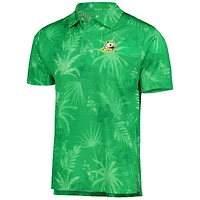 Polo de l'équipe Colosseum Green Oregon Ducks Palms pour homme