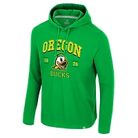 Men's Colosseum  Green Oregon Ducks Simoleans Washed Hoodie