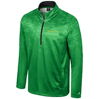 Veste à demi-zip Colosseum Green Oregon Ducks The Machine pour hommes