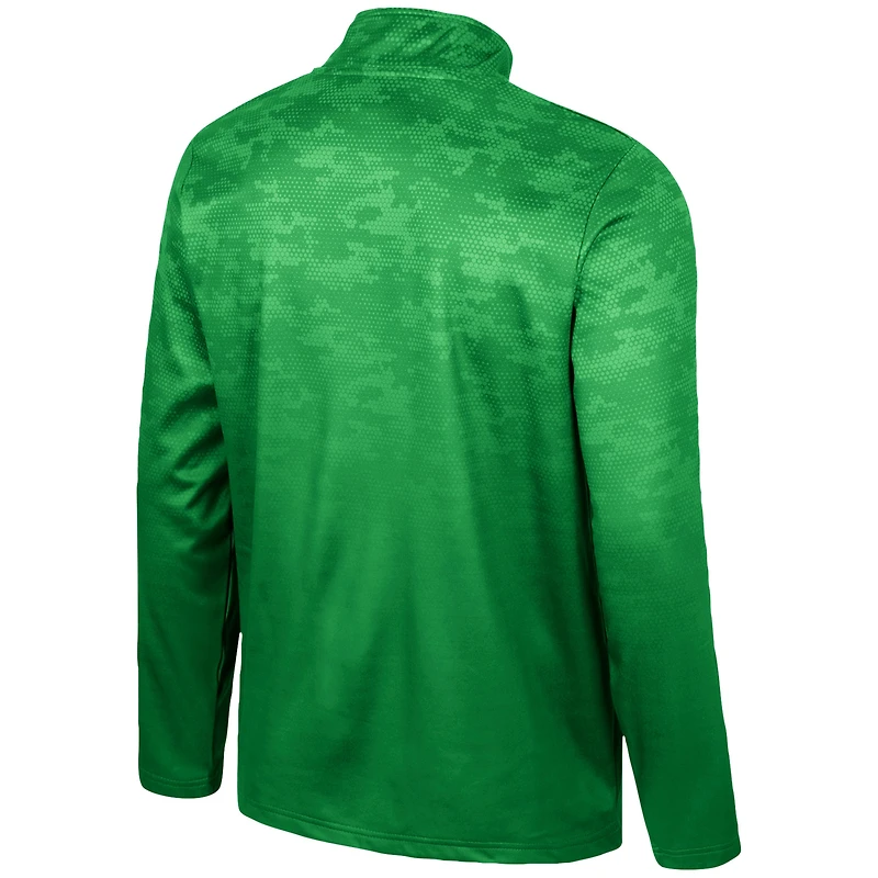 Veste à demi-zip Colosseum Green Oregon Ducks The Machine pour hommes