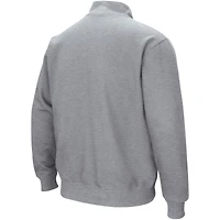 Haut à quart de zip Colosseum Heather Grey Oregon Ducks Tortugas pour hommes