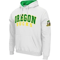 Sweat à capuche double arche Colosseum White Oregon Ducks pour hommes