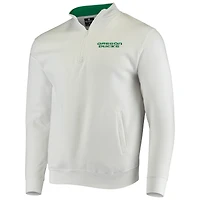 Veste Colosseum White Oregon Ducks Tortugas Logo Quarter-Zip pour homme