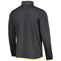 Men's Columbia Black Oregon Ducks Park View Omni-Wick Half-Zip Top