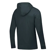 Men's ComfortWash  Charcoal Oregon Ducks Long Sleeve Hooded T-Shirt