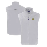 Gilet zippé entièrement recyclé pour homme, gris, Oregon Ducks Charter Eco, Cutter & Buck