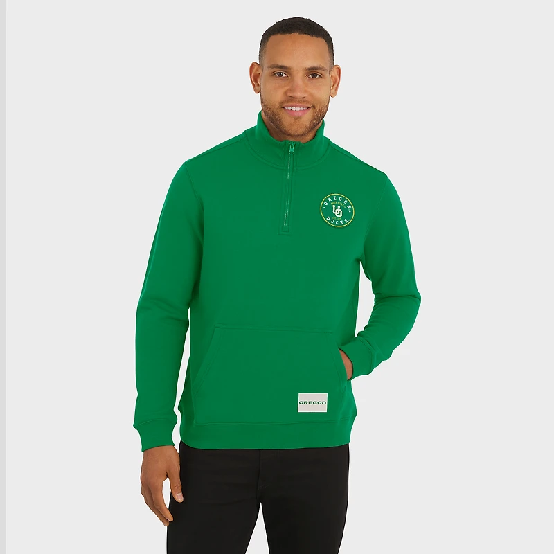 Pull zippé quart de tour pour homme Darius Rucker Collection by Fanatics, vert, Oregon Ducks