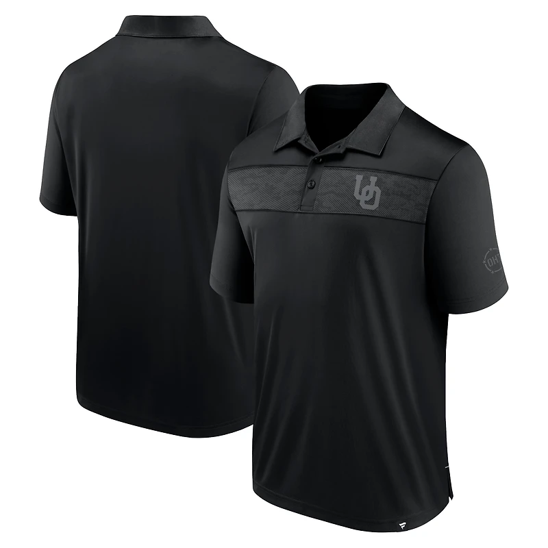 Men's Fanatics Black Oregon Ducks OHT Military Appreciation Polo