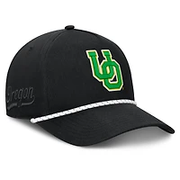 Men's Fanatics  Black Oregon Ducks Undertone Rope Adjustable Hat