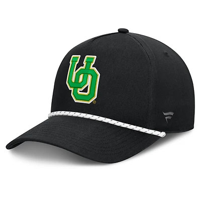 Men's Fanatics  Black Oregon Ducks Undertone Rope Adjustable Hat