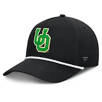 Men's Fanatics  Black Oregon Ducks Undertone Rope Adjustable Hat