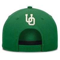 Casquette ajustable Fanatics verte Oregon Ducks Foul Ball Rope pour homme