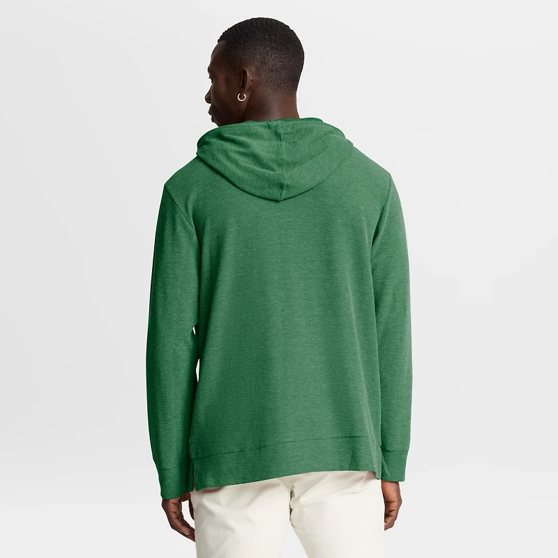 T-shirt à capuche manches longues Fanatics Green Oregon Ducks Hometown Premium Huddle Up pour homme